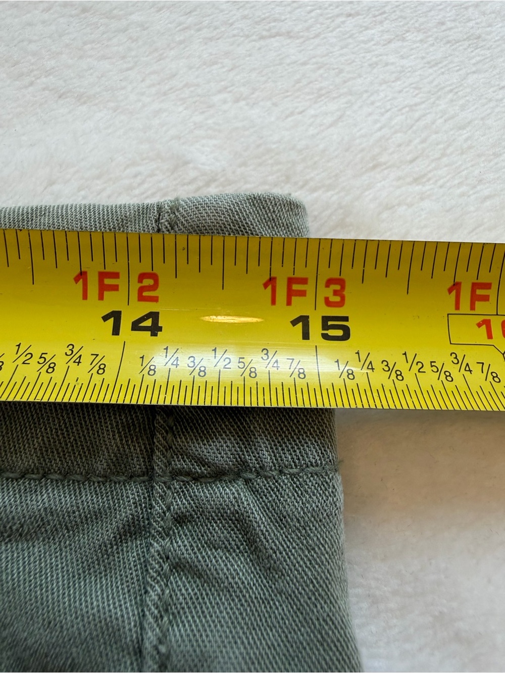 American Eagle Olive Green Super High Ruse Baggy Wide-Leg Cargo Pants - Picture 10 of 12